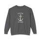 Anchor 'Follow the Stars' Crewneck Sweatshirt — Nautical Vintage Anchor Graphic