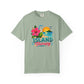 Island Therapy T‑Shirt — Tropical Sunset Coconut Drink Beach Tee