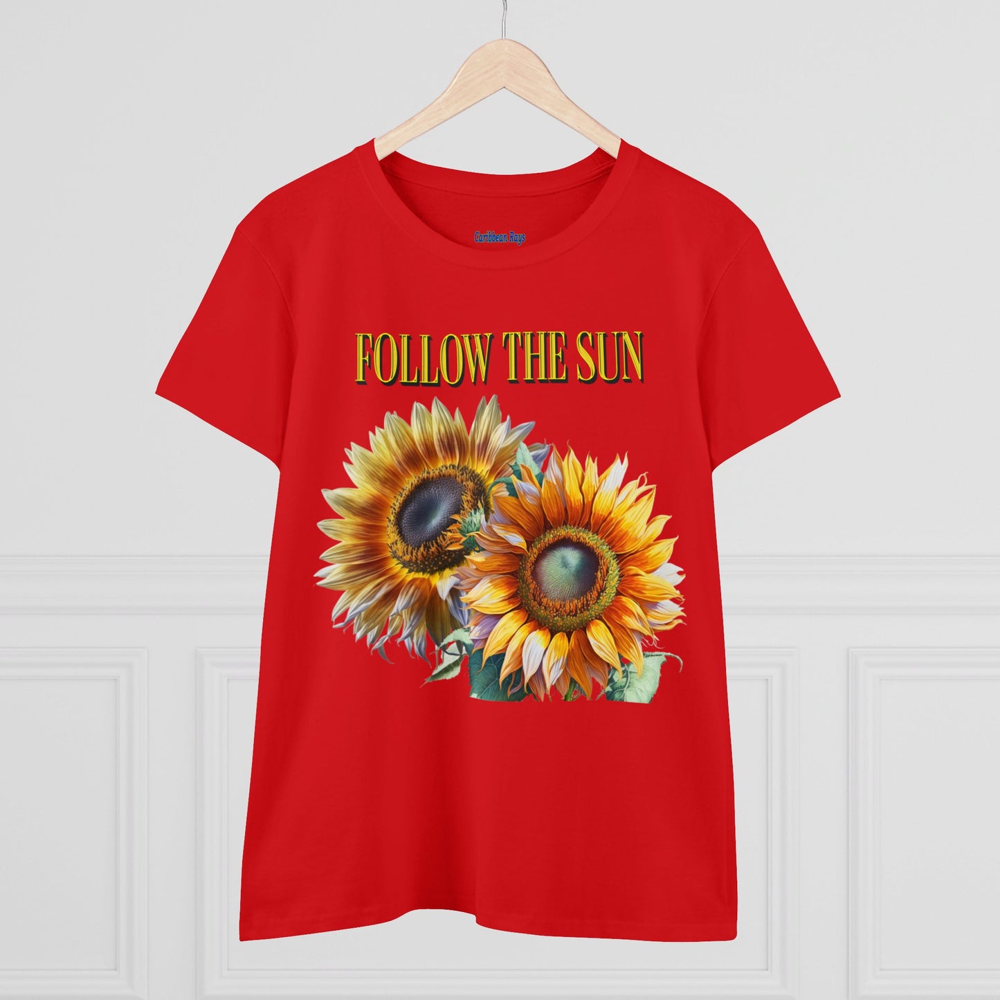 Follow the Sun Women's Midweight Cotton Tee