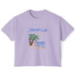 Island Life Boxy Tee — Women's Tropical Palm Beach T‑Shirt