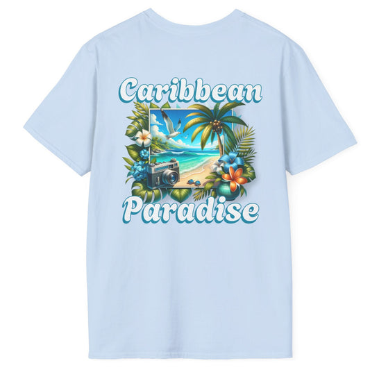 Caribbean Paradise Unisex Softstyle T-Shirt at Caribbean Rays