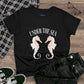 Under The Sea Seahorse Women's Midweight Cotton Tee