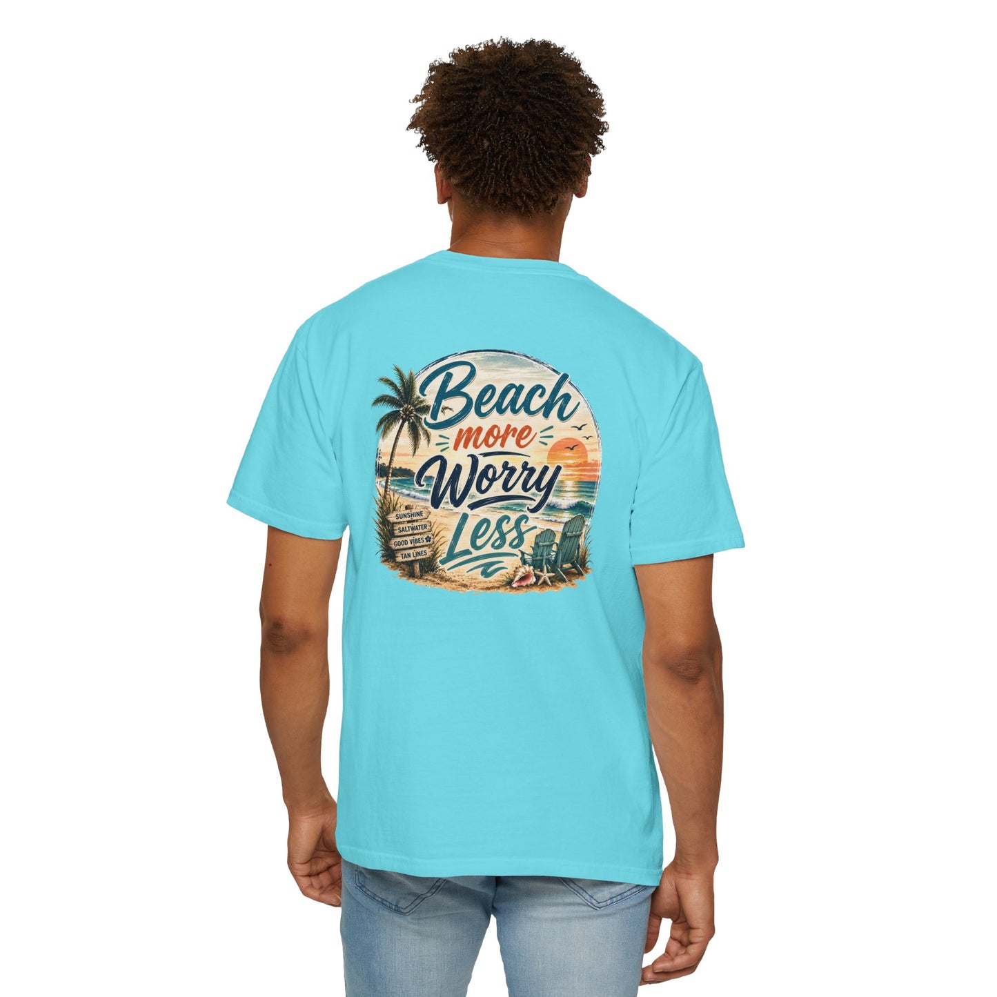 Beach More Worry Less T-Shirt