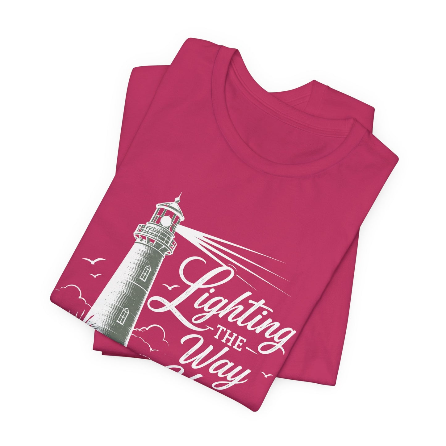 Lighthouse Coastal Tee — Vintage Nautical Lighthouse Graphic Shirt