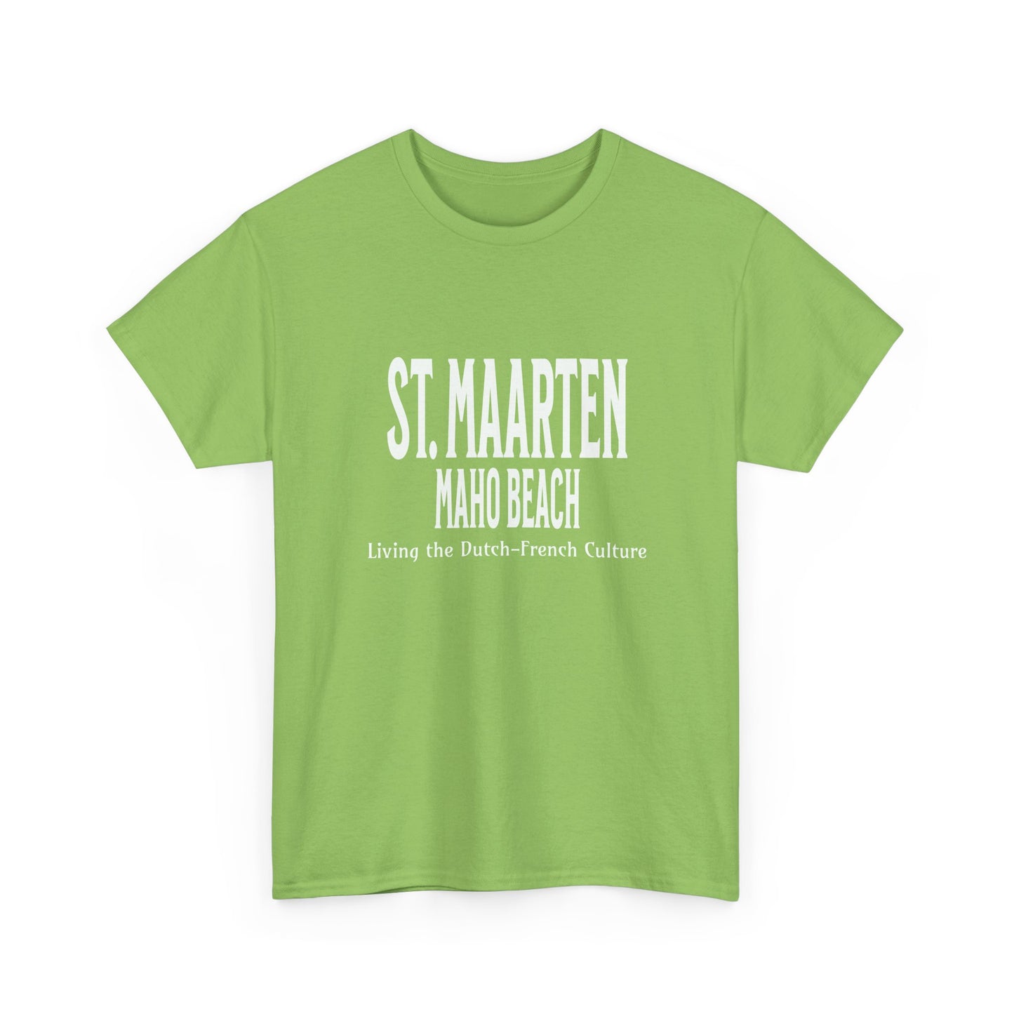St. Maarten Maho Beach Tee — Caribbean Vacation T-Shirt