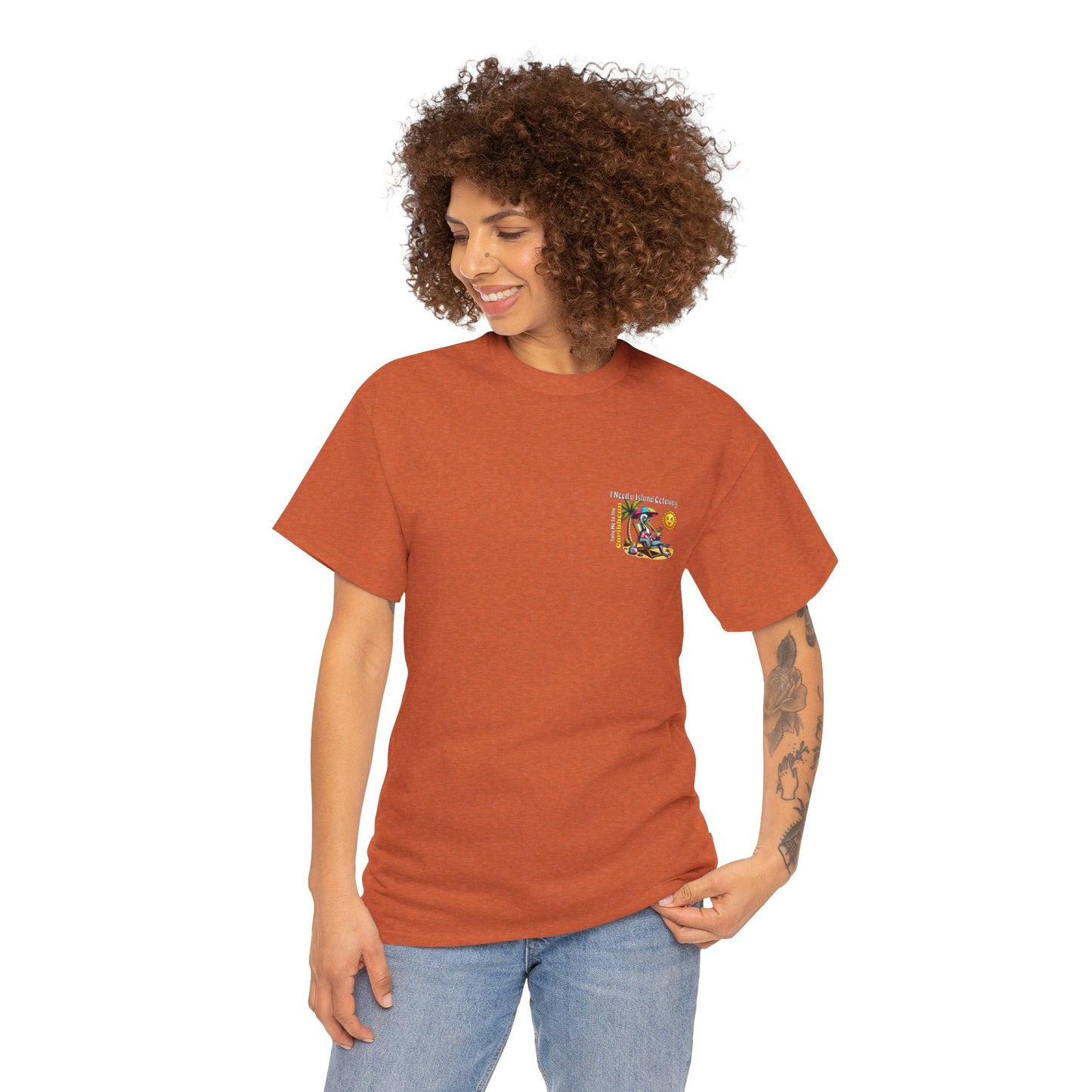 Island Getaway Unisex Heavy Cotton Tee