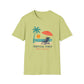 Tropical Vibes Beach Scene Tee (Relax & Unwind)