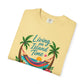 Island Time T-Shirt — "Living on Island Time" Tropical Hammock Tee