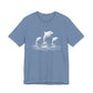 Dolphin Trio Tee — Playful Ocean Graphic T-Shirt