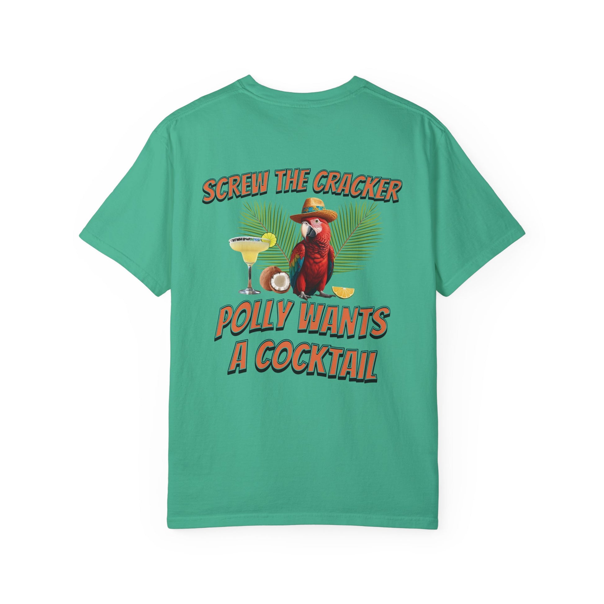 Resort Collection Screw the Cracker Unisex Garment-Dyed T-shirt at Caribbean Rays