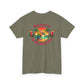 Red Parrot Sandy Beach Bar Unisex Casual Wear T-shirt at Caribbean Rays