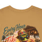 T-Shirt - "Every Hour at the Tiki Bar is Happy Hour" Vintage Tropical Tee