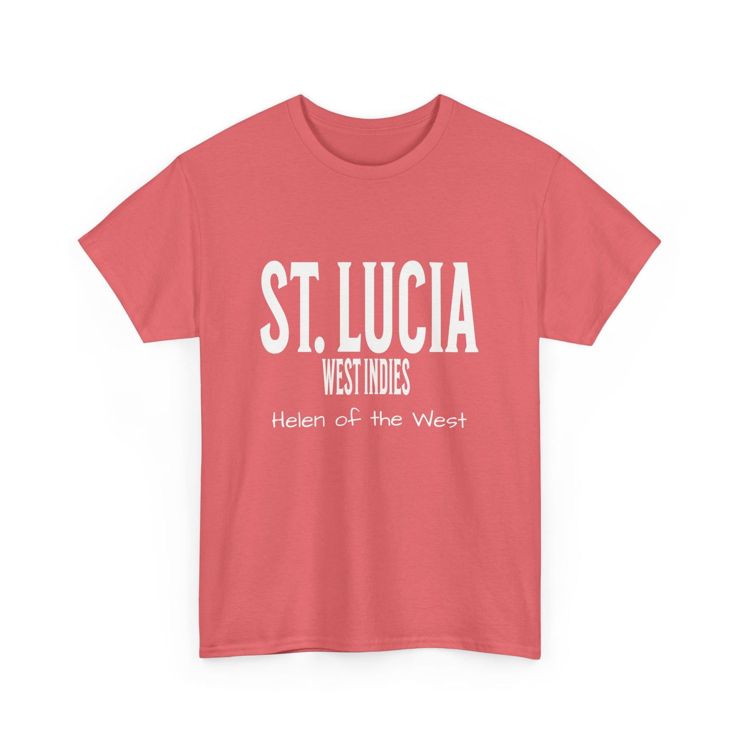 Island Collection St. Lucia Unisex Heavy Cotton Tee