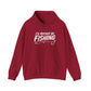 Fishing Hoodie – "I'd Rather Be Fishing" Graphic Pullover for Anglers