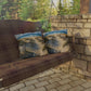 Coastal Dune Outdoor Pillow — Beach Path Scenic Throw Pillow for Patio & Porch