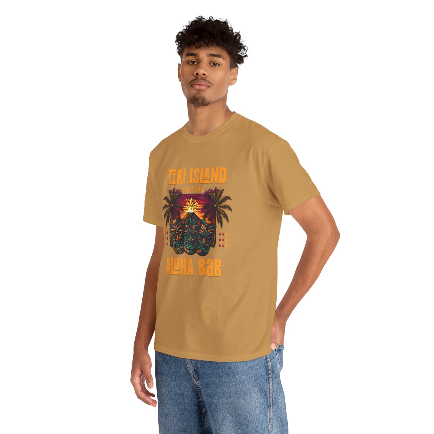 Tiki Island Aloha Bar, Unisex Graphic Shirt