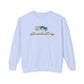 Beach Club Beach Day Unisex Lightweight Crewneck Sweatshirt - Caribbean Rays