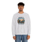 Crewneck Sweatshirt — "Today's Forecast: Mostly Drunk with a Chance of Fishing" Vintage Fishing Crewneck
