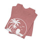 Beach Life T-Shirt – Palm Tree Sunset Graphic Tee