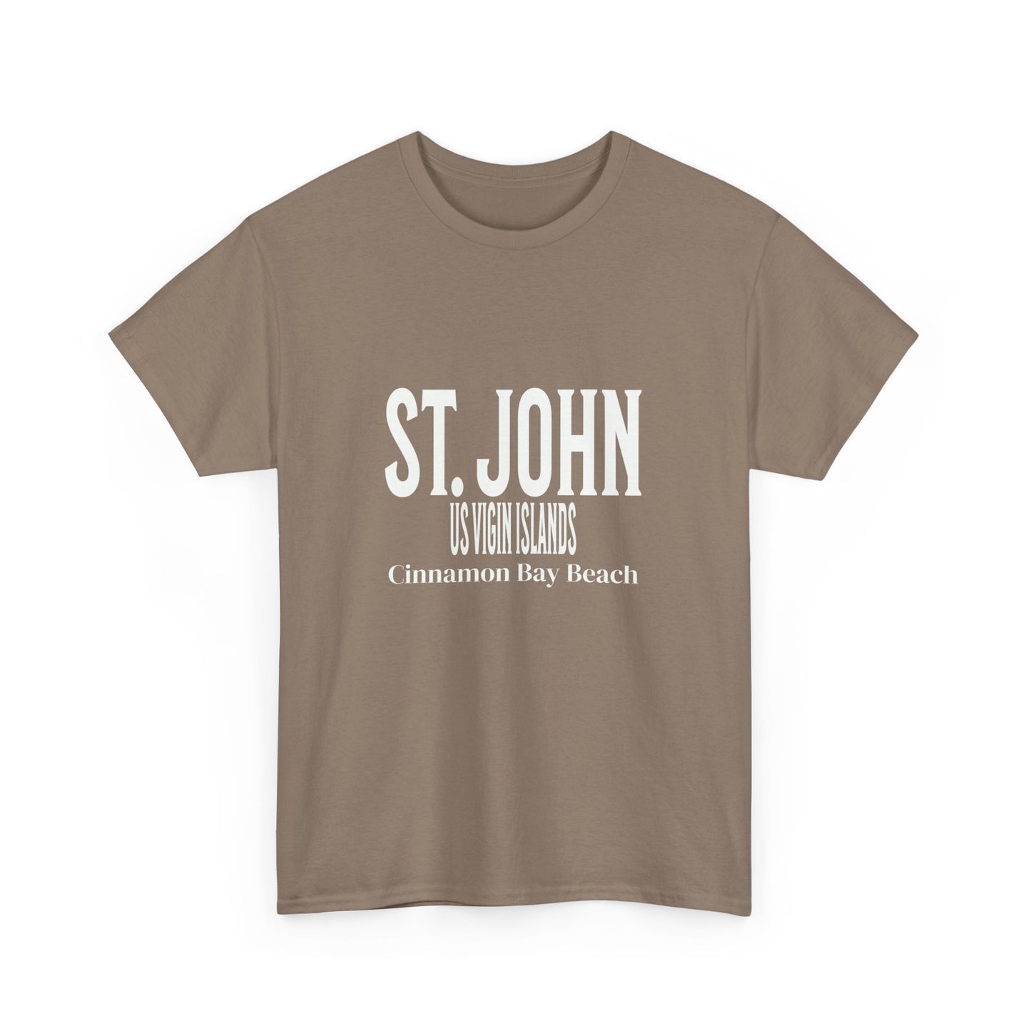 Island Collection St. John Unisex Heavy Cotton Tee by Caribbean Rays