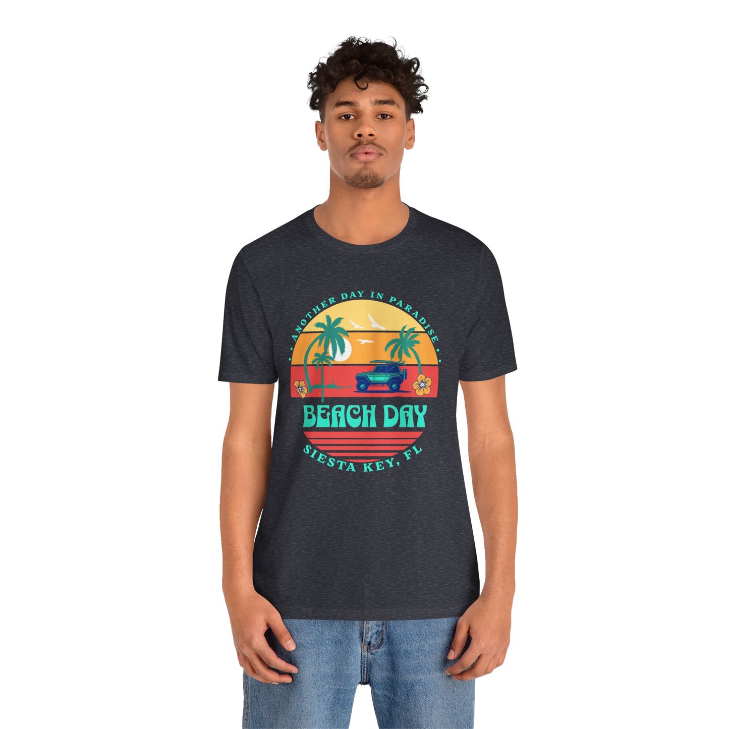 Beach Day in Paradise Unisex Short Sleeve T-Shirt