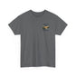 T-Shirt — "Never Too Old to Fish" Fishing Tee (Sunset Lake Design)