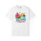 Island Therapy T‑Shirt — Tropical Sunset Coconut Drink Beach Tee