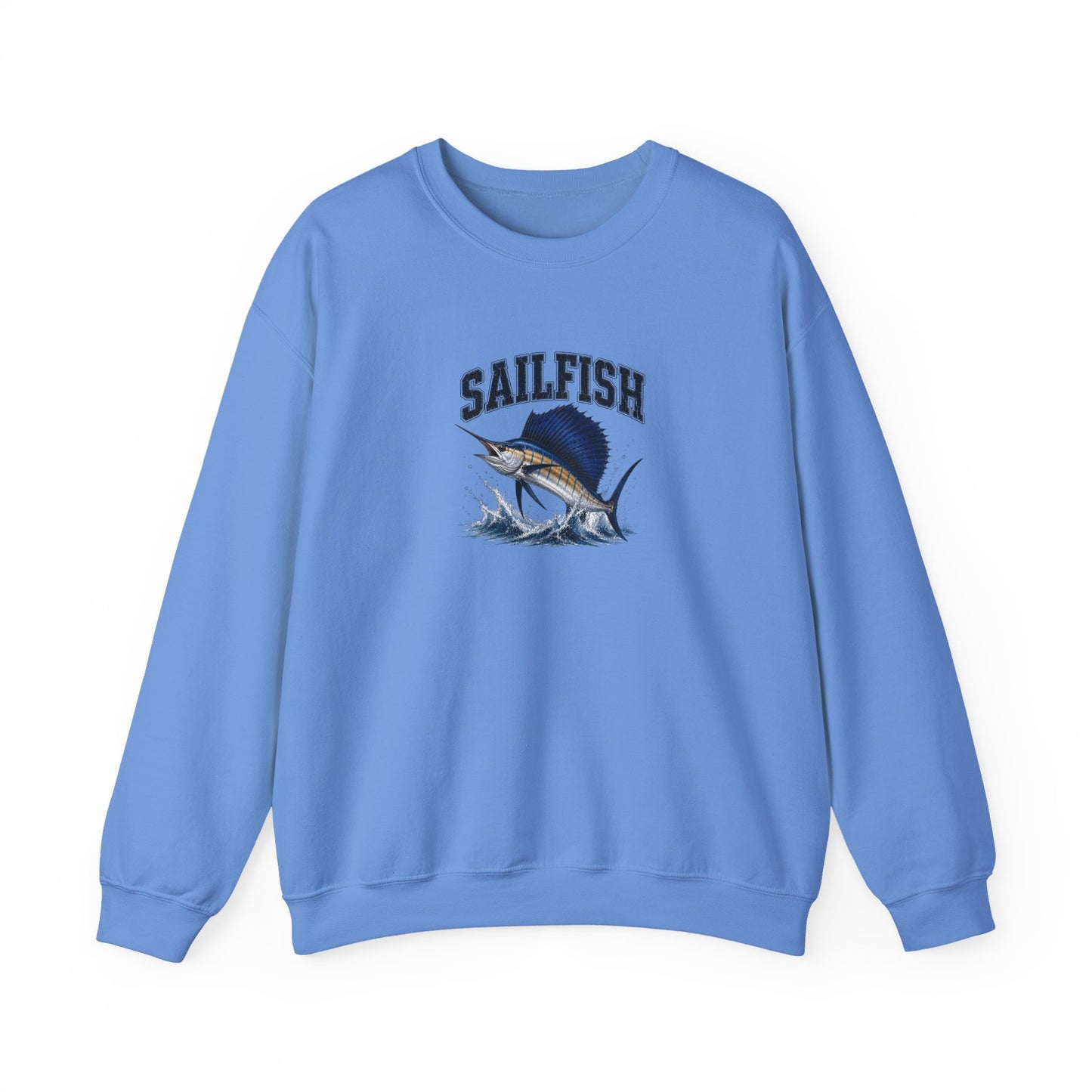 Sailfish Graphic Sweatshirt – Vintage Marlin Fishing Crewneck