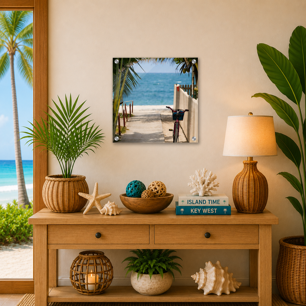 Living in Paradise Acrylic Print
