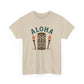 Aloha Tiki Tribal Tee with Torches- Tiki T-Shirt
