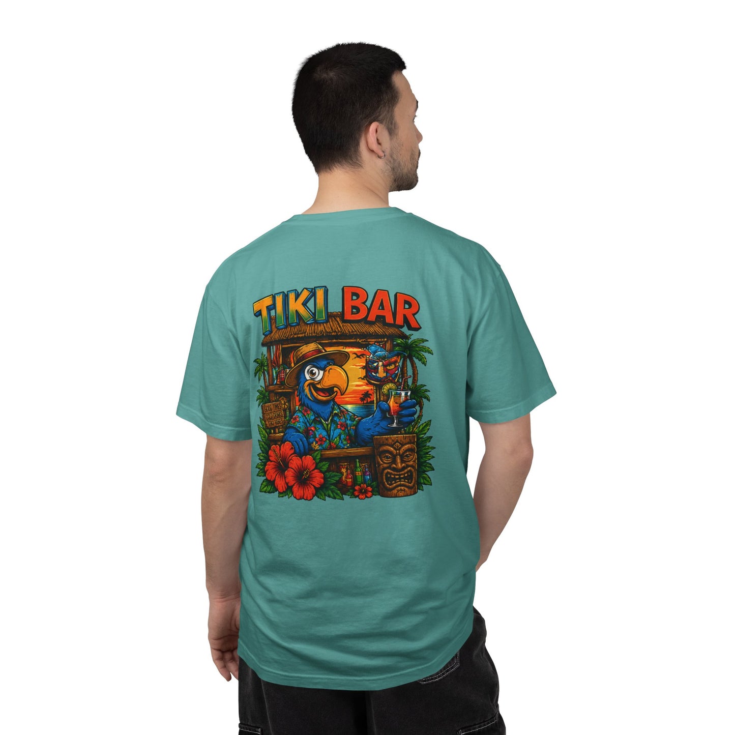 Tiki Bar Life Parrot T-Shirt