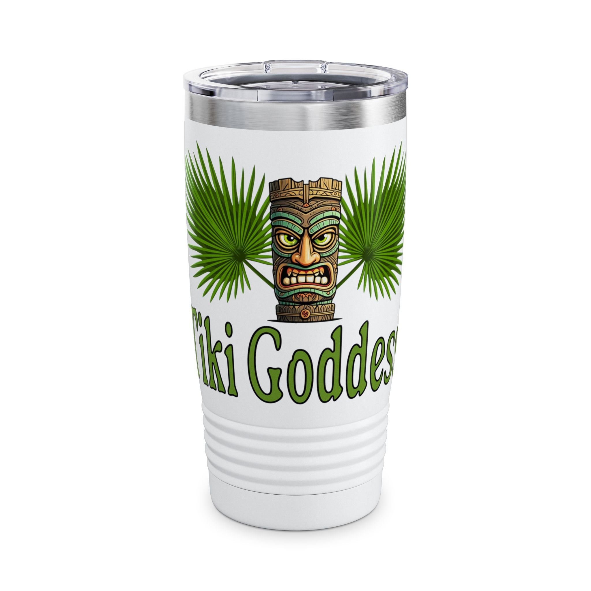 Tiki Goddess Ringneck Tumbler, 20oz, Tiki Bar, Tiki Life-Caribbean Rays