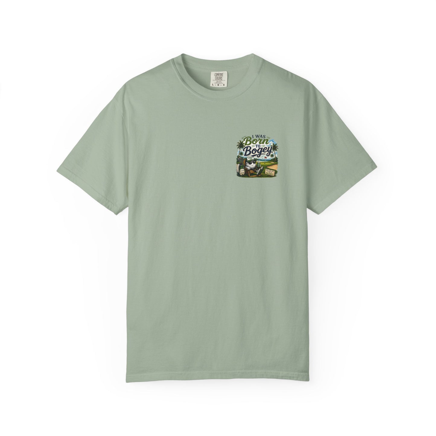 Born to Bogey T-Shirt — Retro Golf Skull Graphic Tee