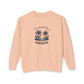 Paradise Sunset Crewneck — "Just Another Day in Paradise" Sweatshirt