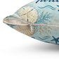 Turtle Bay Spun Polyester Square Pillow