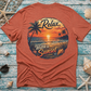 Sunset Beach Tee — "Relax Watch a Sunset" Graphic T-Shirt