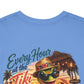 T-Shirt - "Every Hour at the Tiki Bar is Happy Hour" Vintage Tropical Tee