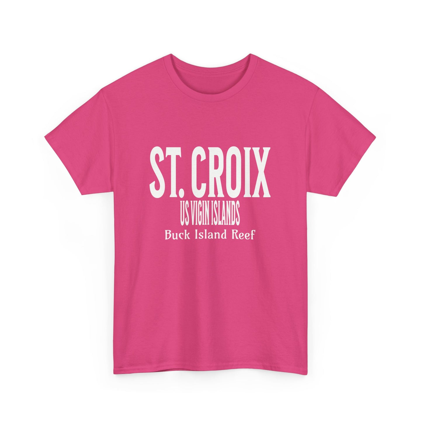 Island Collection St. Croix Unisex Heavy Cotton Tee at Caribbean Rays