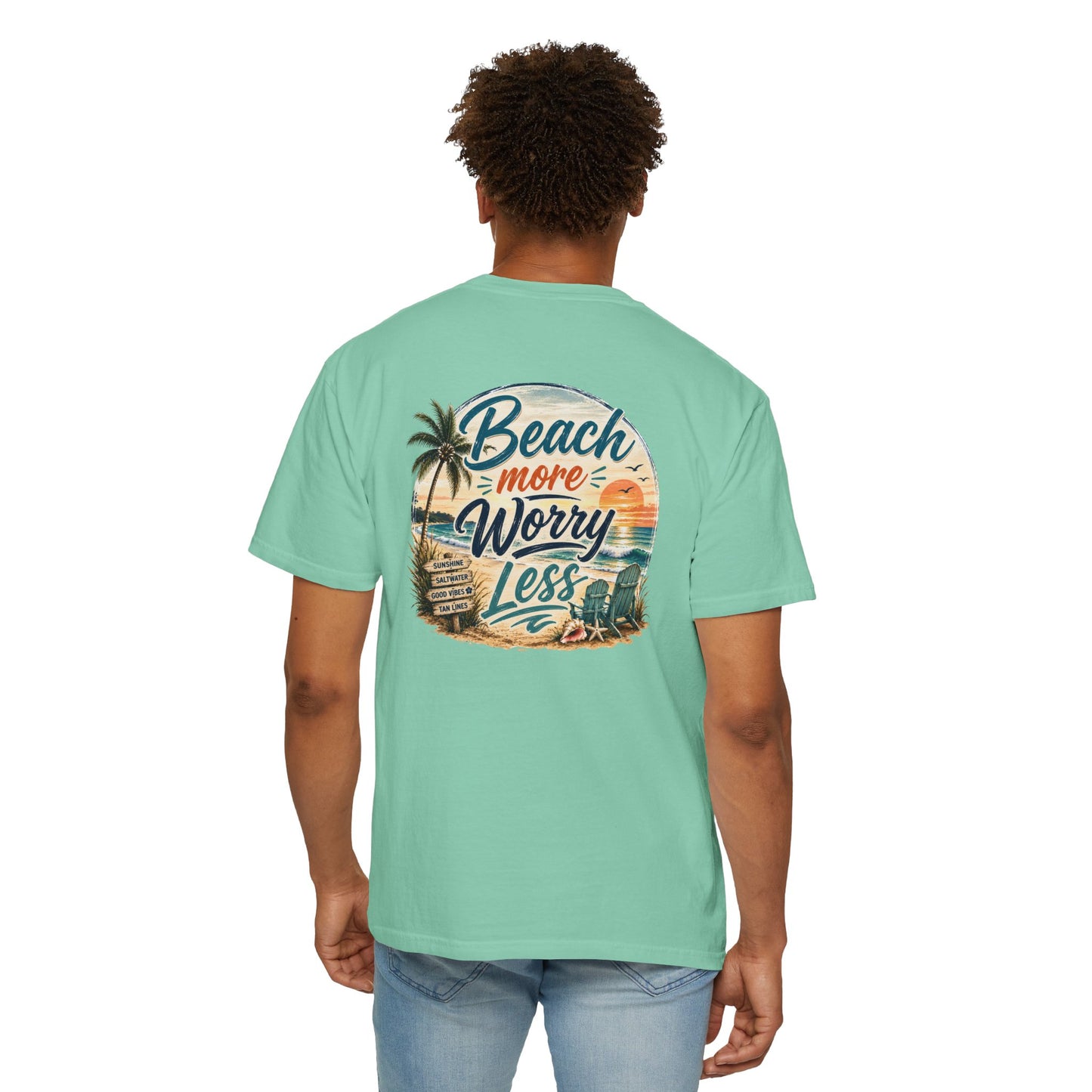 Beach More Worry Less T-Shirt