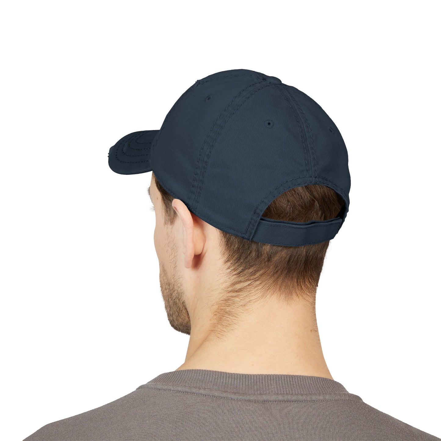 Dad Hat - "Mostly Drunk With A Chance Of Fishing" Embroidered Fishing Cap