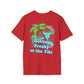 Getting Freaky at the Tiki Unisex Softstyle T-Shirt at Caribbean Rays