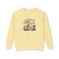 Coffee Beach and Wine Sweatshirt — I Survive on Coffee, Beach & Wine Crewneck-Comfort Colors®