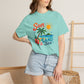 Sun, Sand & Sea T-Shirt – Tropical Beach Palm Tree Graphic Tee