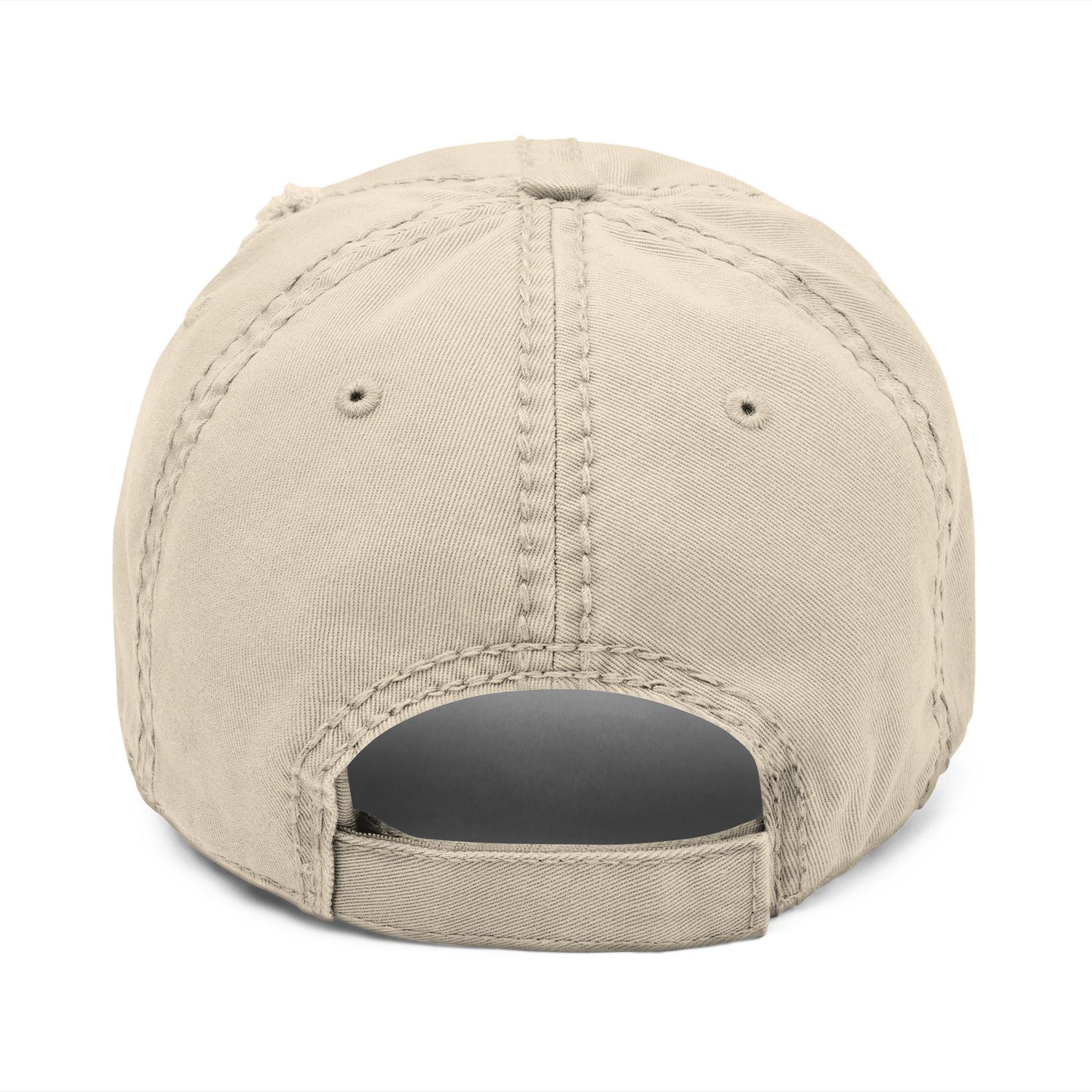Big Catch Embroidered Distressed Dad Hat — Fishing Marlin Cap