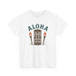 Aloha Tiki Tribal Tee with Torches- Tiki T-Shirt