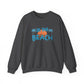 At the Beach Unisex Crewneck Sweatshirt - Summer Vibes, Casual Comfort -at Caribbean Rays