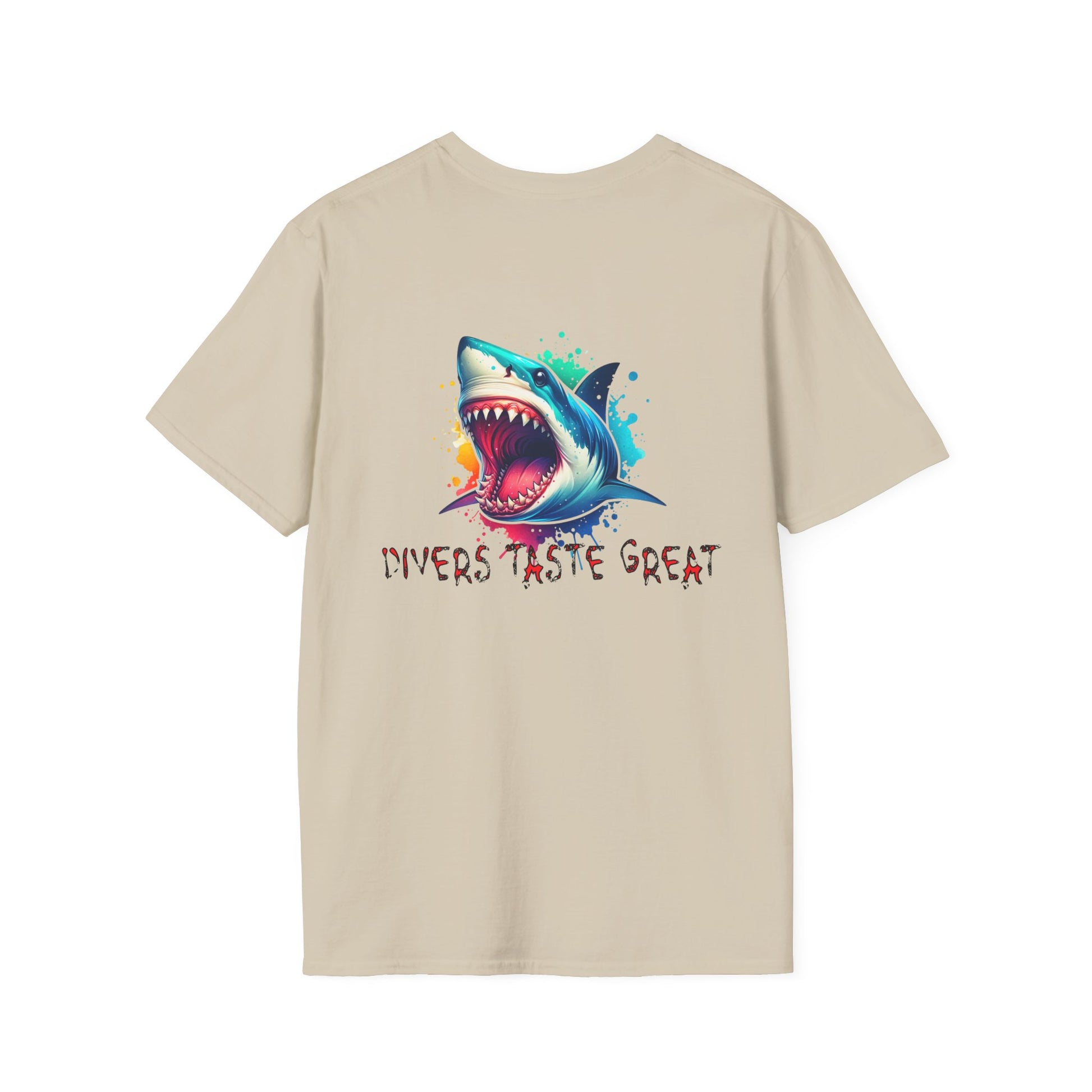 Diver's Taste Great Unisex Softstyle T-Shirt - Fun Fishing Tee at Caribbean Rays