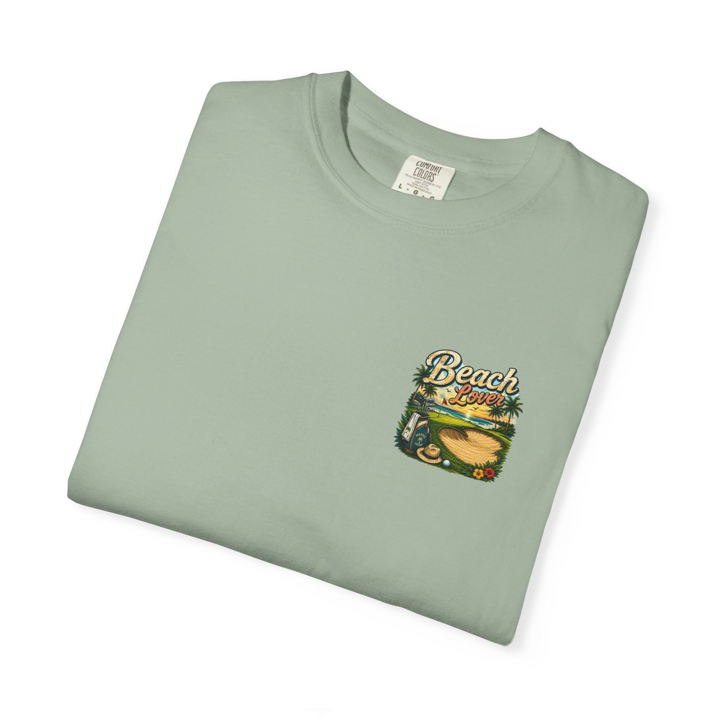 Beach Lover T-Shirt — Tropical Surf & Sand Graphic Tee