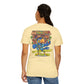 Gettin' Freaky at the Tiki Dancing Parrot Comfort Colors T-shirt