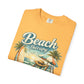 Beach Therapy T-Shirt — Vintage Surf Chair & Palm Graphic